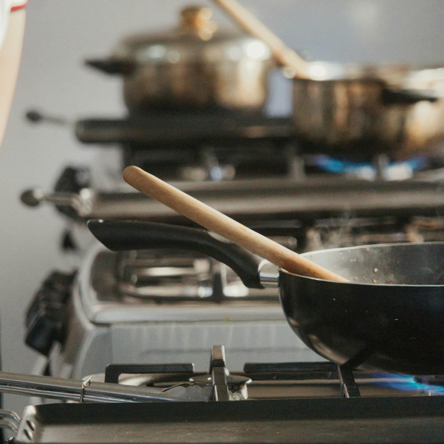 Healthy home cooking bowl